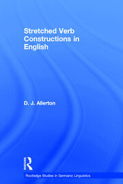 Stretched Verb Constructions in English book cover