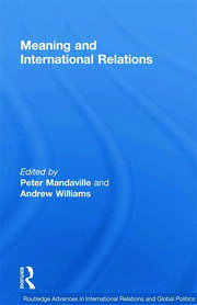 Meaning and International Relations book cover