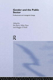 Gender and the Public Sector book cover