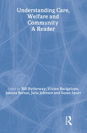 Understanding Care, Welfare and Community: A Reader book cover