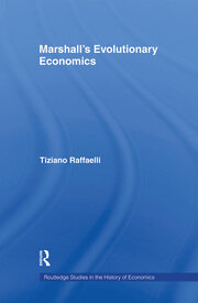 Marshall's Evolutionary Economics book cover