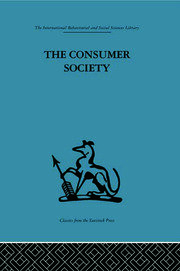 The Consumer Society book cover