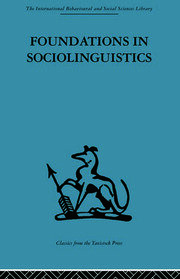 Foundations in Sociolinguistics: An ethnographic approach book cover