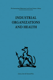 Industrial Organizations and Health book cover