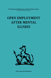 Open Employment after Mental Illness book cover