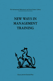 New Ways in Management Training: A technical college develops its services to industry book cover