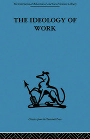 The Ideology of Work book cover
