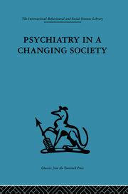 Psychiatry in a Changing Society book cover