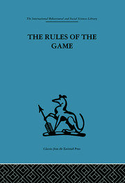 The Rules of the Game: Interdisciplinarity, transdisciplinarity and analytical models in scholarly thought book cover