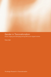 Gender in Transnationalism: Home, Longing and Belonging Among Moroccan Migrant Women book cover