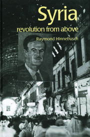 Syria: Revolution From Above book cover