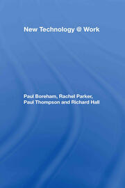 New Technology @ Work book cover