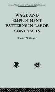 Wage & Employment Patterns in Labor Contracts book cover