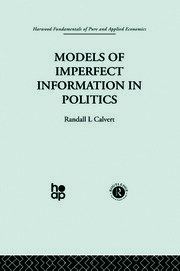 Models of Imperfect Information in Politics book cover