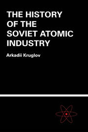 The History of the Soviet Atomic Industry book cover