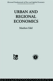 Urban and Regional Economics: Marxist Perspectives book cover