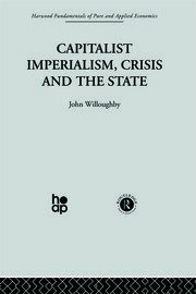 Capitalist Imperialism, Crisis and the State book cover