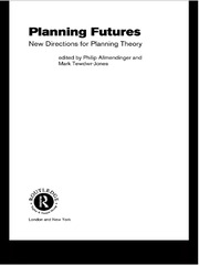 Planning Futures: New Directions for Planning Theory book cover