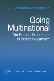 Going Multinational: The Korean Experience of Direct Investment book cover
