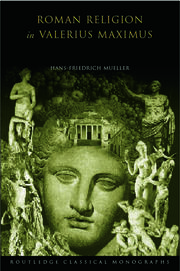 Roman Religion in Valerius Maximus book cover