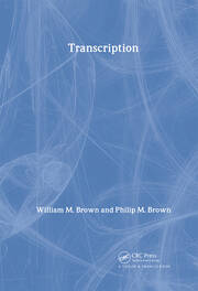 Transcription book cover