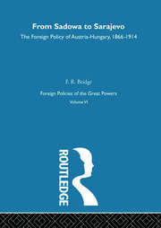 From Sadowa To Sarajevo     V6 book cover