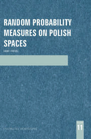 Random Probability Measures on Polish Spaces book cover