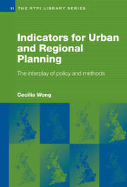 Indicators for Urban and Regional Planning: The Interplay of Policy and Methods book cover