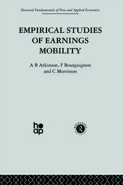 Empirical Studies of Earnings Mobility book cover