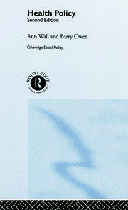 HEALTH POLICY book cover