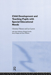 Child Development and Teaching Pupils with Special Educational Needs book cover