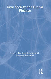 Civil Society and Global Finance book cover