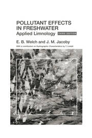 Pollutant Effects in Freshwater: Applied Limnology book cover