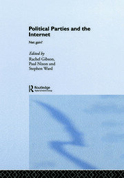 Political Parties and the Internet: Net Gain? book cover