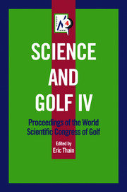 Science and Golf IV book cover
