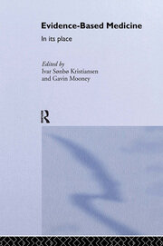 Evidence-Based Medicine: In its Place book cover
