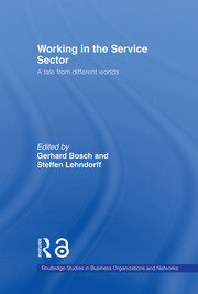 Working in the Service Sector: A Tale from Different Worlds book cover