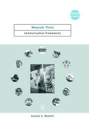 Museum Texts: Comunication Frameworks book cover