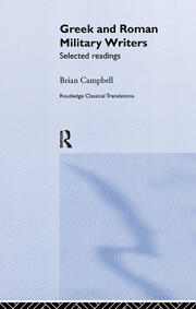 Greek and Roman Military Writers: Selected Readings book cover