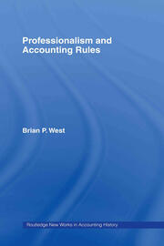Professionalism and Accounting Rules book cover