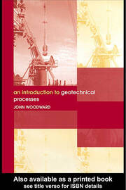 An Introduction to Geotechnical Processes book cover