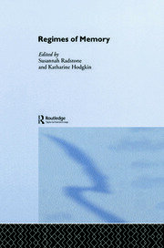 Regimes of Memory book cover