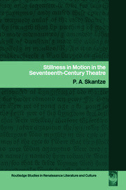 Stillness in Motion in the Seventeenth-Century Theatre book cover
