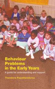 Behaviour Problems in the Early Years: A Guide for Understanding and Support book cover