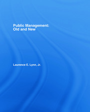 Public Management: Old and New book cover