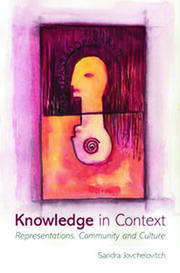 Knowledge in Context: Representations, Community and Culture book cover