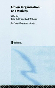 Union Organization and Activity book cover