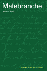 Malebranche book cover