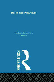 Rules and Meanings book cover
