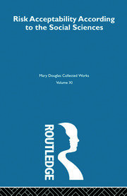 Risk and Acceptability book cover